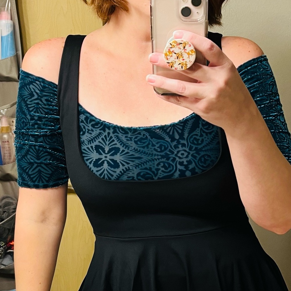 Blackmilk Show Us Ya Tops Matte Black Underbust Dress - Picture 8 of 8